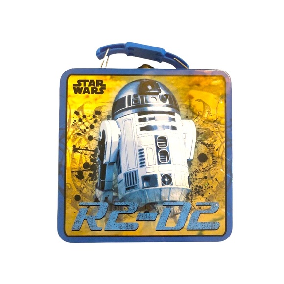 R2 -D2 Tin Box Carry All - Picture 2 of 4